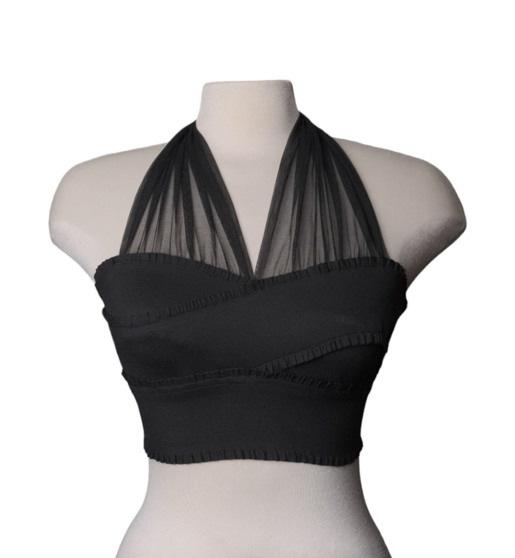 #1010 - INFINITY Bustier with Chiffon Straps