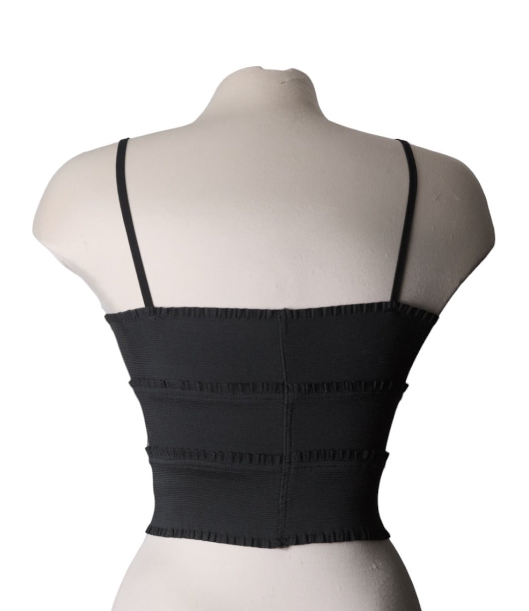 #1015 - Bustier Top With Spaghetti Straps